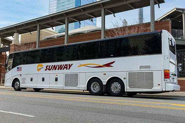 Sunway charter bus